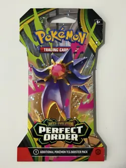 (HEAVY)🔥 31.67g Pokemon Perfect Order Sleeved Booster Pack Factory Sealed✅ - Image 2