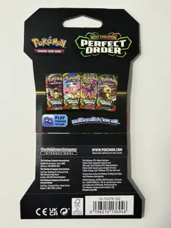 (HEAVY)🔥 31.67g Pokemon Perfect Order Sleeved Booster Pack Factory Sealed✅ - Image 3