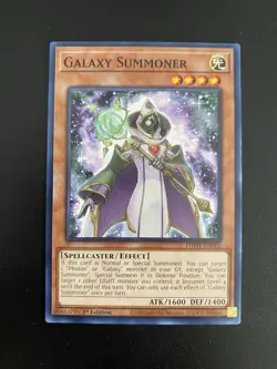 [NM] YuGiOh - Galaxy Summoner PHHY-EN002- 1st Edition - English - Image 1