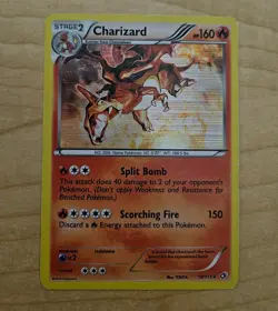 Pokemon Charizard Legendary Treasures 19/113 Holo Rare Stage 2 HP160 - Image 1