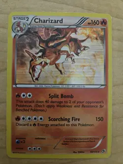 Pokemon Charizard Legendary Treasures 19/113 Holo Rare Stage 2 HP160 - Image 2