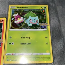 Pokemon Go TCG - Bulbasaur Charmander Squirtle Promos SWSH231 SWSH232 SWSH233 - Image 2
