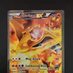 Pokemon Charizard EX #XY121 Full Art black star Promo Holo Basic HP180 - Image 4