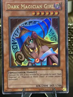 🔥 YUGIOH • DARK MAGICIAN GIRL • ULTRA RARE • RDS-ENSE2 • LIMITED/E • VLP 🔥 - Image 1