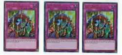 3x YUGIOH SKILL DRAIN MAMA-EN094 1ST ULTRA - Near Mint - Image 1