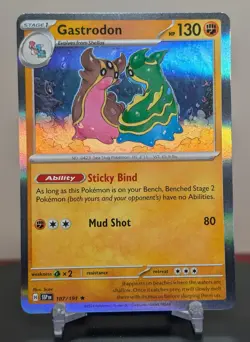 Pokemon Gastrodon #107/191 English Surging Sparks Holo Rare - Image 1