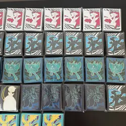 Pokemon TCG Various Sets ETB Deck Sleeves Sealed (Lot Of 37) - Image 3