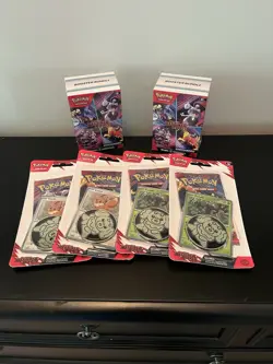 Pokemon TCG Destined Rivals Sealed Booster Bundle Boxes & Blister Pack Lot - Image 1