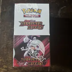 New/Sealed -Pokemon Destined Rivals Half Booster Box (18 Packs) - Image 1