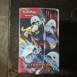 New/Sealed -Pokemon Destined Rivals Half Booster Box (18 Packs) - Image 4