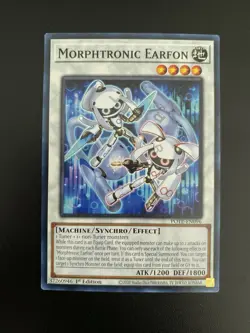 [NM] YuGiOh - Morphtronic Earfon POTE-EN096 - 1st Edition - English - Image 1