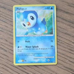 Piplup DP03 Diamond and Pearl Holo English 2007 Pokemon - Image 1
