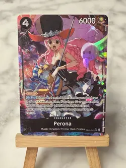 Perona (EB03-045) [SR Alt Foil] (NM) - One Piece - Heroine’s Edition (ENG) - Image 1