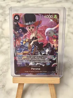 Perona (EB03-045) [SR Alt Foil] (NM) - One Piece - Heroine’s Edition (ENG) - Image 3
