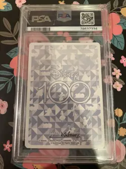 2023 Luke Skywalker Star Wars Weiss Schwarz Disney 100 JPN DSW/S104-080 PSA 10 - Image 2