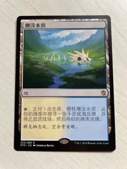 MTG KTK 233 Flooded Strand NM CHS - Image 1