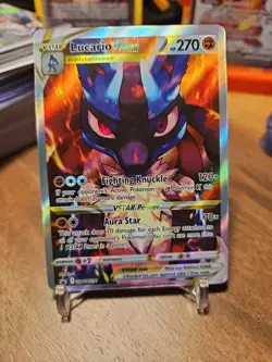 Pokemon - Lucario VSTAR SWSH291 Full Art Promo - SWSH Crown Zenith Promo - NM - Image 1