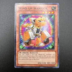 YuGiOh Wind-Up Warrior BP01-EN170 Starfoil Rare 1st Edition NM - Image 1