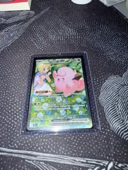 Pokemon Journey Together Lillie's Clefairy EX 184/159 - Image 1