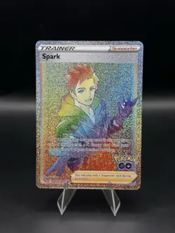 Spark (Secret) 085/078 Pokemon GO Holo Full Art Rainbow 2022 Pokemon - Image 1
