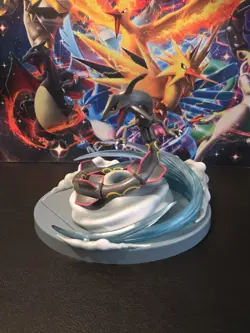 Pokemon TCG Hidden Fates Shiny Rayquaza Statue Figure Limited Collection 2019 - Image 2