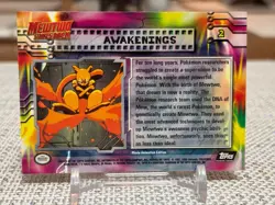 1999 Pokemon the First Movie (Mewtwo Strikes Back) #2 (Awakenings) Black Logo NM - Image 2