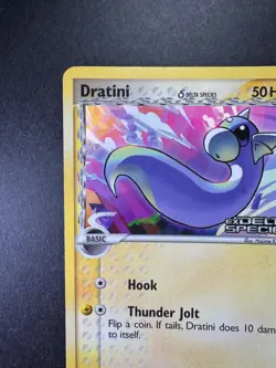 2005 Pokemon Dratini Delta Species 65/113 Reverse Holo STAMPED - Image 2