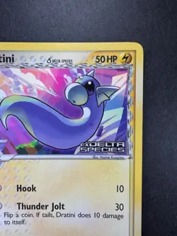 2005 Pokemon Dratini Delta Species 65/113 Reverse Holo STAMPED - Image 3