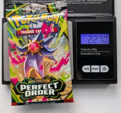 Mega Evolution Perfect Order Booster Pack - Heavy 22.70g - Starmie - Pokemon - Image 1