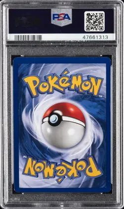 2002 POKEMON LEAGUE ENERGIZE YOUR GAME CYCLE FIGHTING ENERGY-HOLO PSA 8 - Image 2