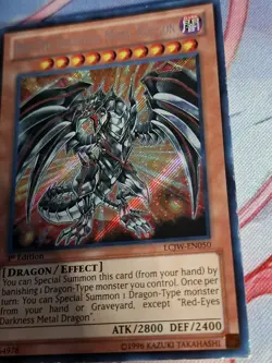 Yugioh - Red-Eyes Darkness Metal Dragon | LCJW-EN050 | 1st Edition | Secret Rare - Image 5