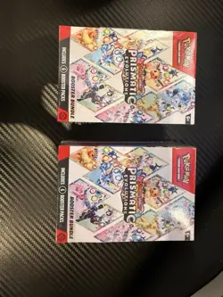 Pokemon TCG Prismatic Evolutions Booster Bundle Lot of 2 - NEW/FACTORY SEALED - Image 1