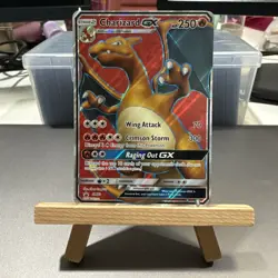 Pokemon - Charizard GX SM60 - Sun & Moon Full Art Black Star Promo Holo (2017) - Image 1