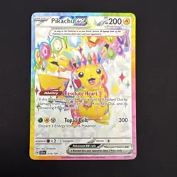 Pikachu ex 219/191 Pokemon Surging Sparks Ultra Rare - Image 1