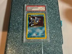 Pokemon Rocket Dark Gyarados Prerelease PSA 9 MINT - Image 1