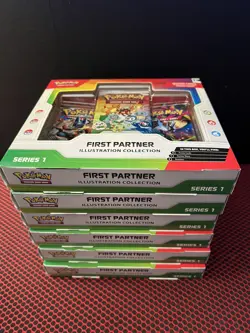 Pokemon First Partner Series 1 Illustration Collection Lot of 6 - Image 2