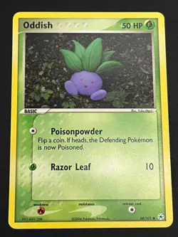 Oddish 68/101 Common Hidden Legends Near Mint - Image 1
