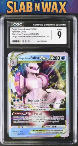 Pokemon Black Star Promos Origin Forme Palkia VSTAR Premium Coll. CGC 9 - Image 1