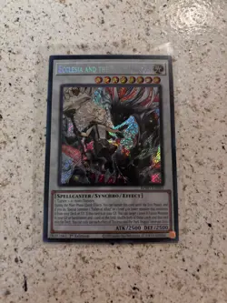 Yugioh Ecclesia and the Dark Dragon BPRO-EN041 Secret Rare 1st Edition NM - Image 1