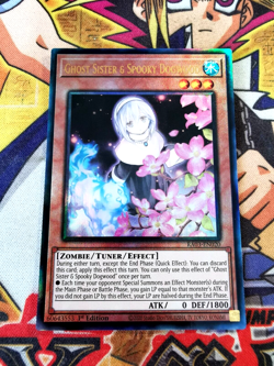 Ghost Sister & Spooky Dogwood ra03-en020 (NM+) Ultimate Rare Yu-Gi-Oh! - Image 1