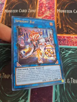Yugioh Spright Elf POTE-EN049 Ultra Rare 1st Edition Near Mint - Image 2