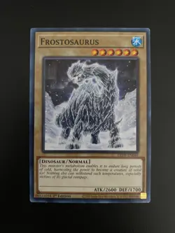 [NM] YuGiOh - Frostosaurus LED9-EN046 - 1st Edition - English - Image 1