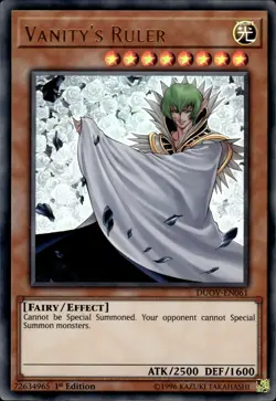 Vanity's Ruler - Ultra Rare 1st Edition DUOV-EN061 - NM - YuGiOh - Image 1