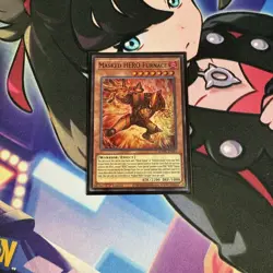 Yugioh Masked HERO Furnace MZMU-EN015 Maze of Muertos 1st Edition NM - Image 5