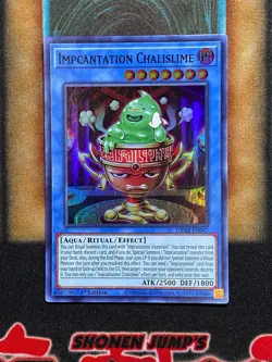 Yugioh Impcantation Chalislime GEIM-EN047 Super Rare 1st Ed NM - Image 1