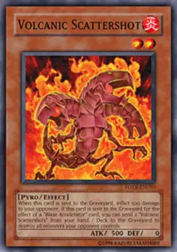 Yugioh! LP Volcanic Scattershot - FOTB-EN010 - Common - Unlimited Edition Lightl - Image 1