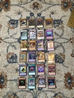 Yugioh Cards Lot Of 24 Holos And Rares - Image 1