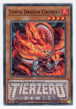 Yugioh LEDE-EN018 Tenpai Dragon Chundra Common 1st Edition NM/LP - Image 1