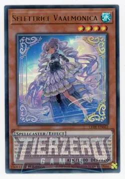 Yugioh LEDE-EN022 Selettrice Vaalmonica Ultra Rare 1st Edition NM/LP - Image 1