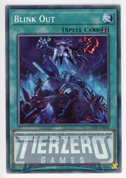 Yugioh LEDE-EN068 Blink Out Common 1st Edition NM/LP - Image 1